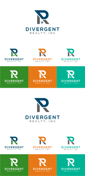 Logo Design by MKR for Divergent Realty  | Design: #14723735
