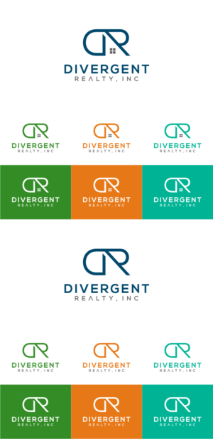 Logo Design by MKR for Divergent Realty  | Design: #14723737
