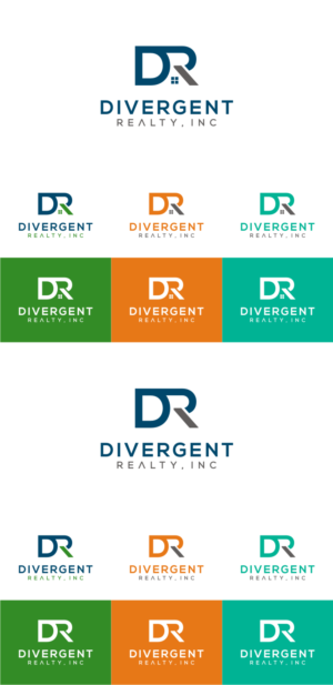 Logo Design by MKR for Divergent Realty  | Design: #14723738