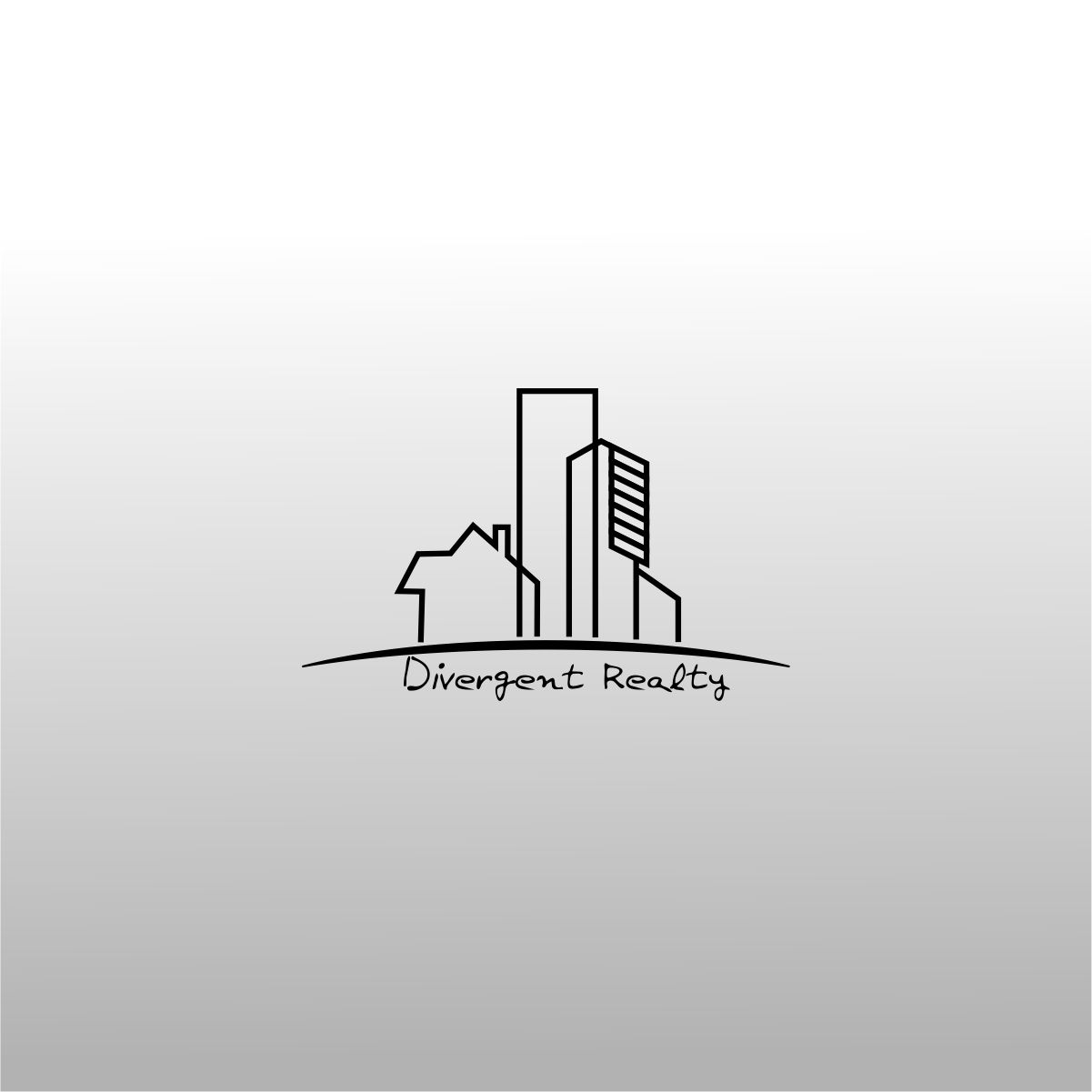 Design de Logo par shape line pour Divergent Realty  | Design #14739373