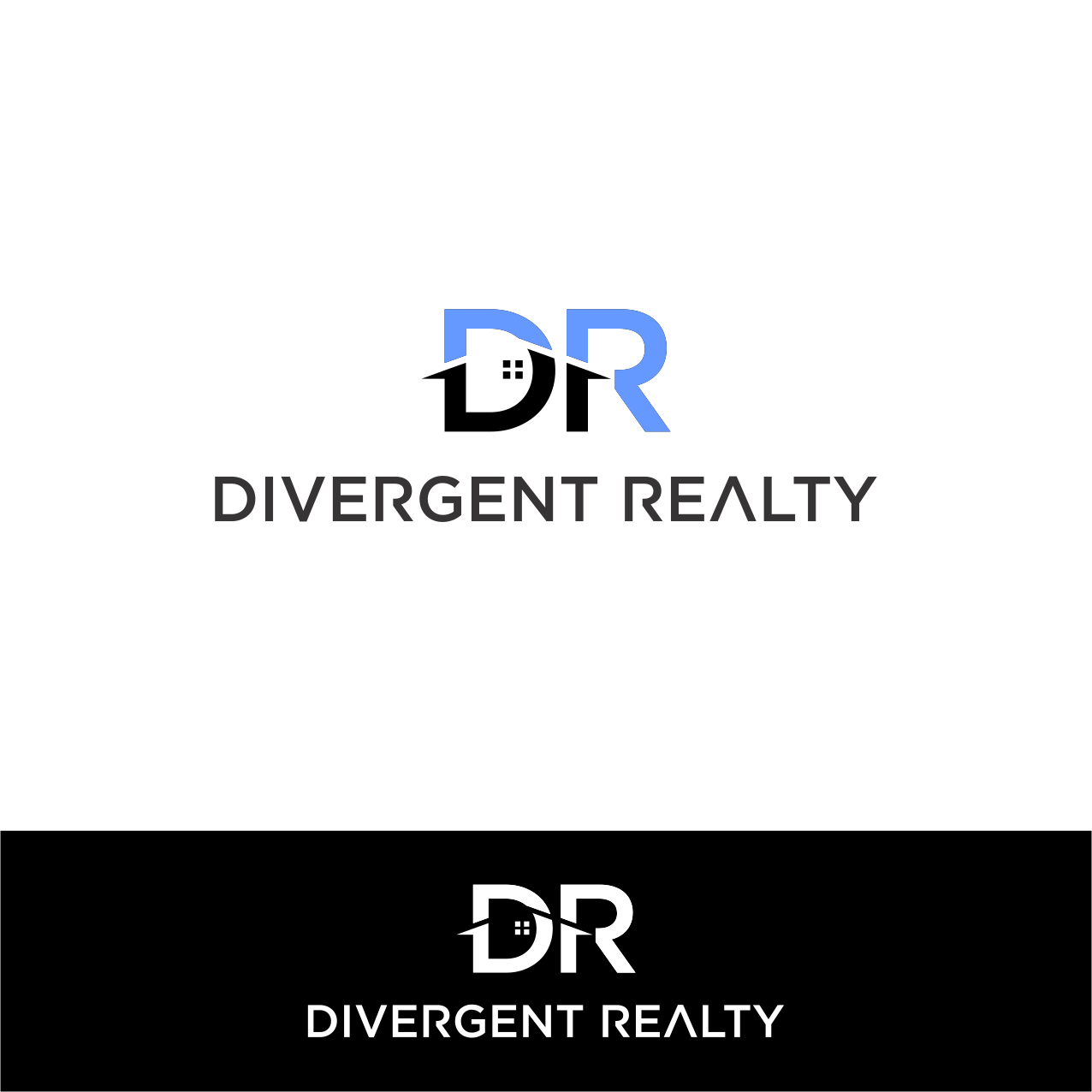 Logo Design by lasri for Divergent Realty  | Design #14813637