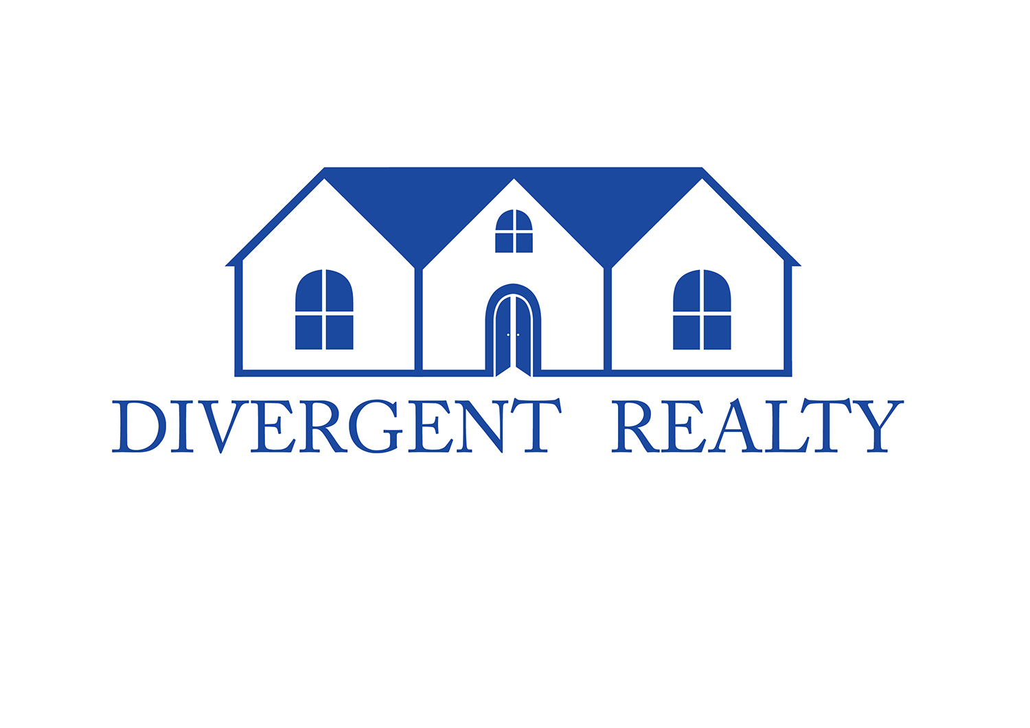 Logo Design by kuya.P for Divergent Realty  | Design #14752116