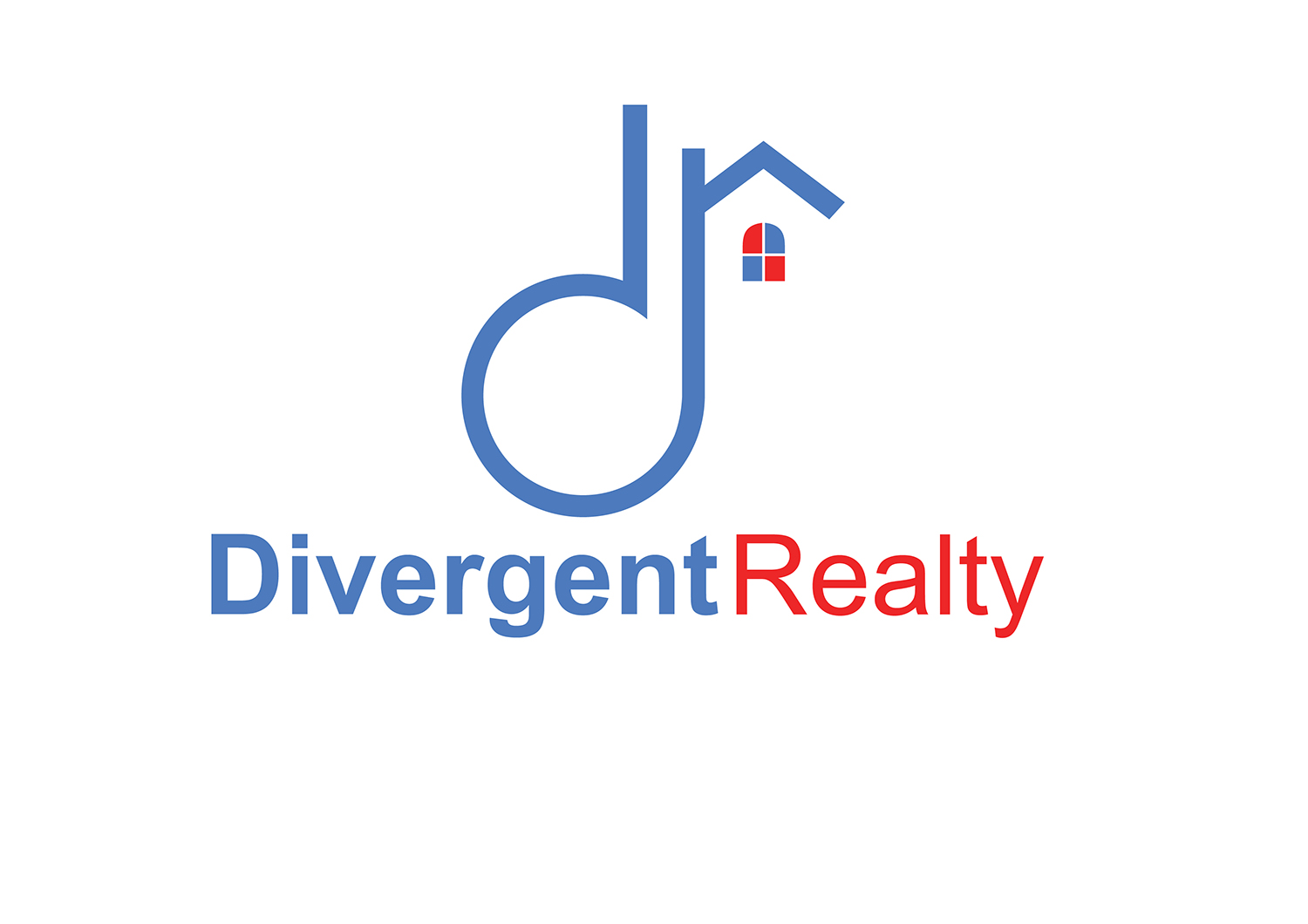Logo Design by kuya.P for Divergent Realty  | Design #14789970