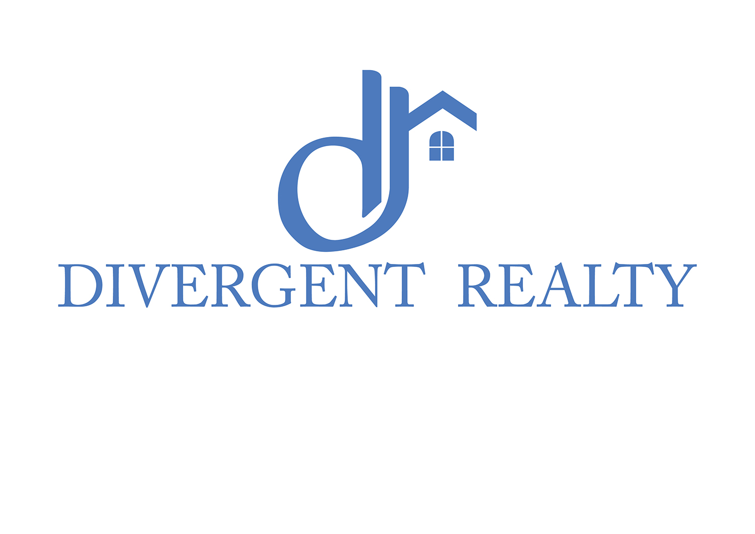 Logo Design by kuya.P for Divergent Realty  | Design #14800734