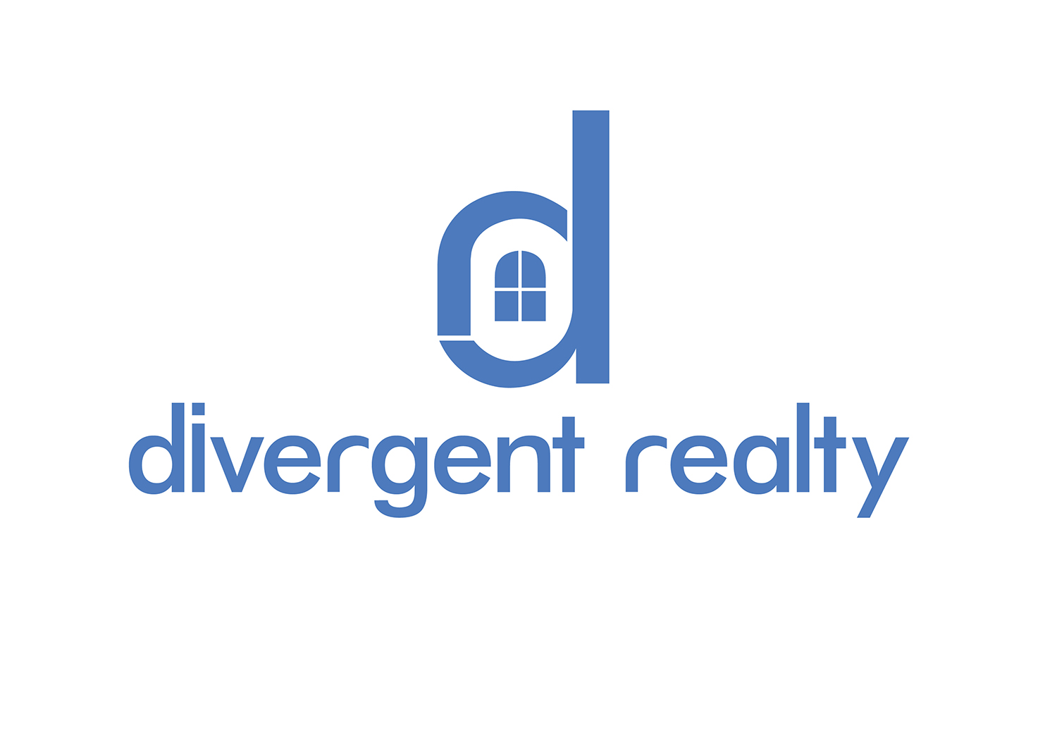 Logo Design by kuya.P for Divergent Realty  | Design #14808504