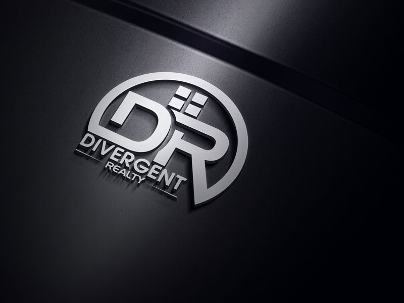 Logo Design by imshohaghossain85 for Divergent Realty  | Design #14783464
