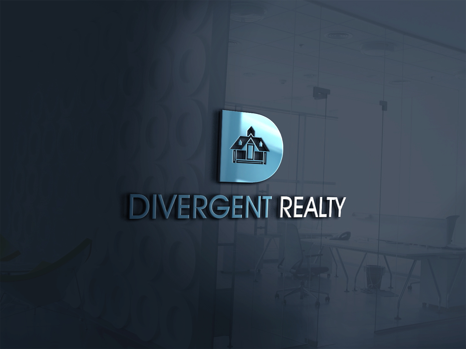 Logo Design by mrmot for Divergent Realty  | Design #14752114