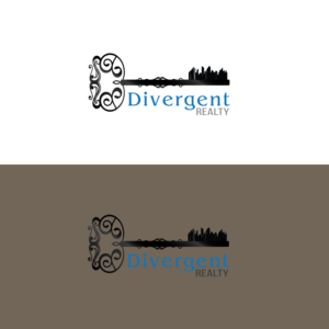 Logo Design by mrmot for Divergent Realty  | Design: #14795580