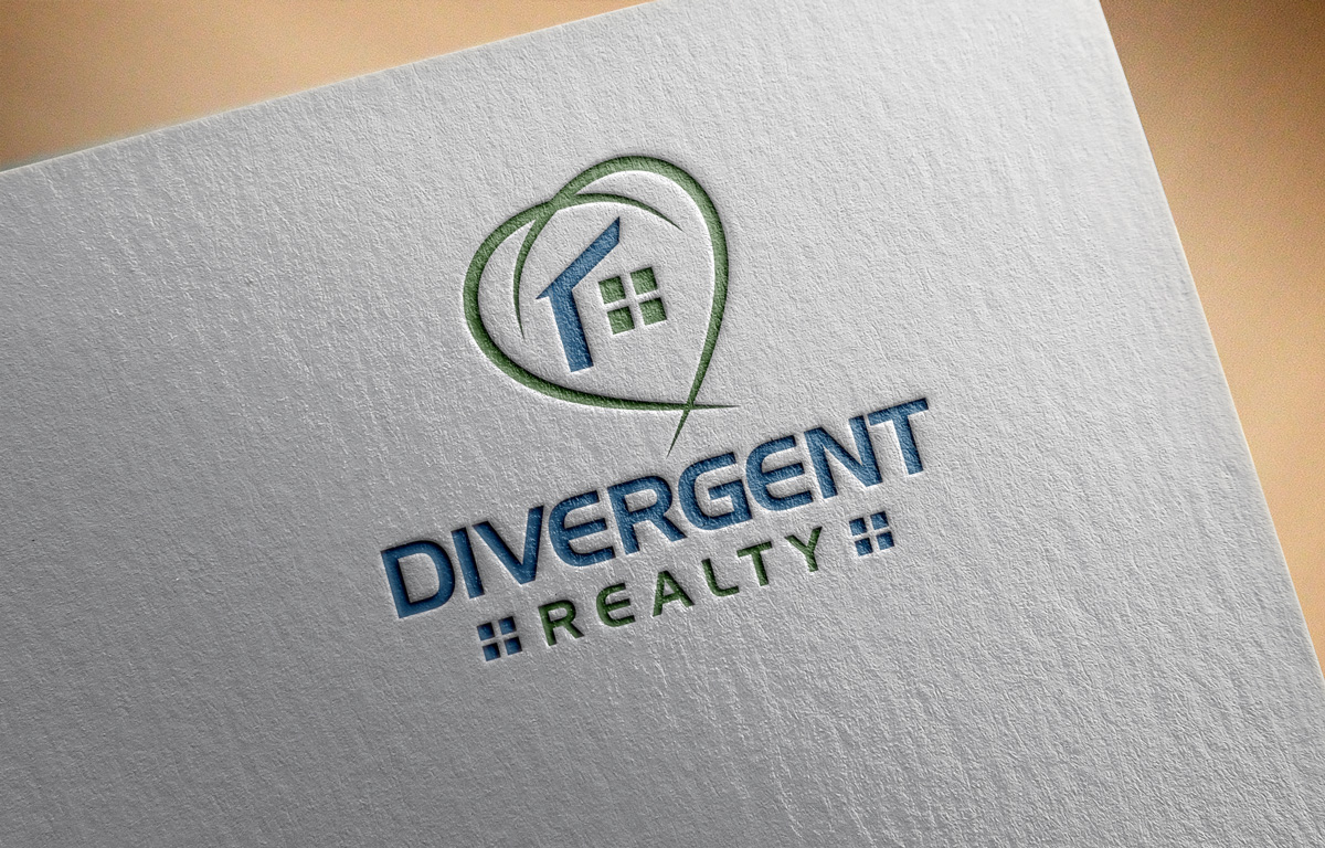 Logo Design by Artist BD for Divergent Realty  | Design #14817866