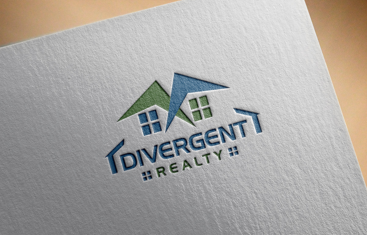 Logo Design by Artist BD for Divergent Realty  | Design #14817871