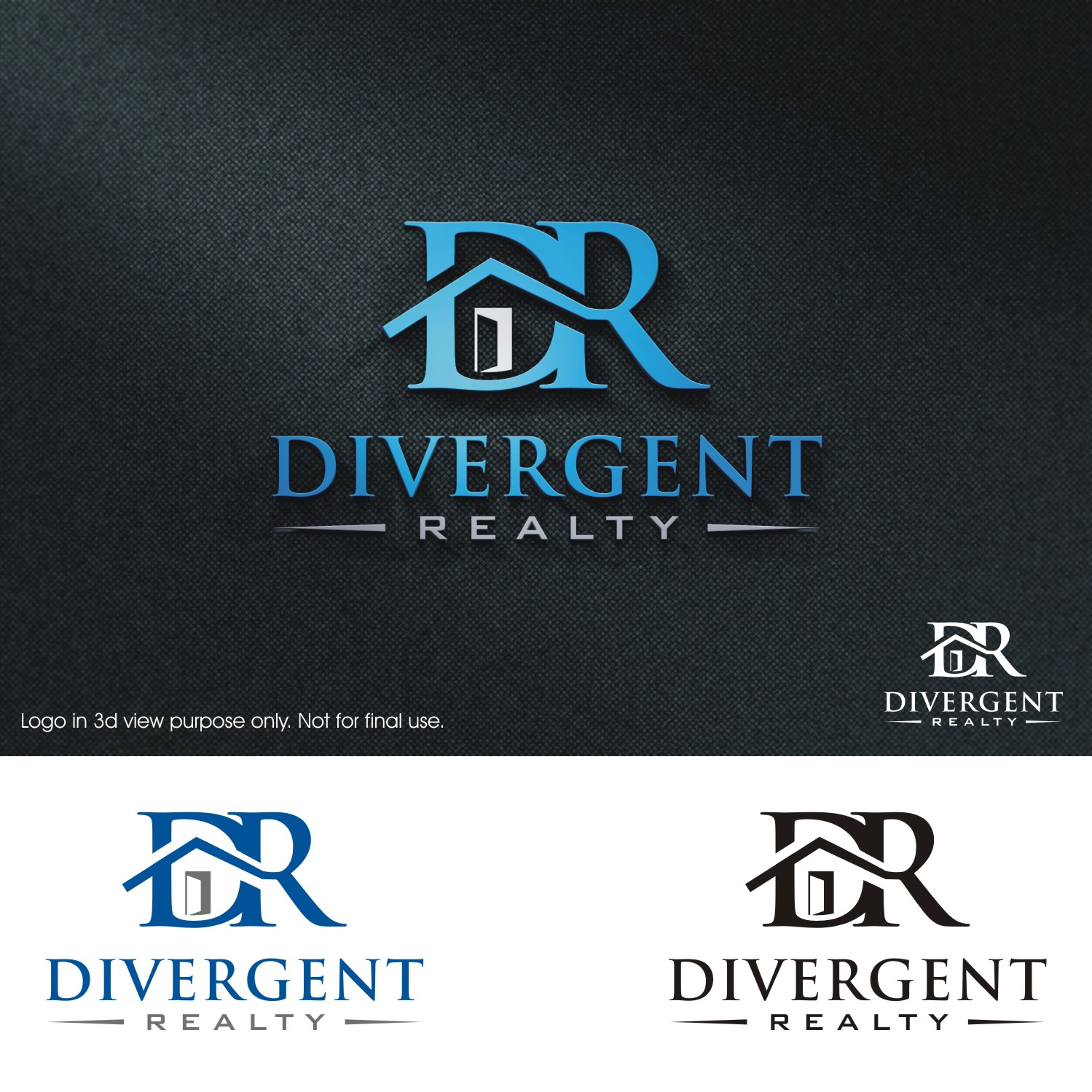 Design de Logo par Sushma pour Divergent Realty  | Design #14733189