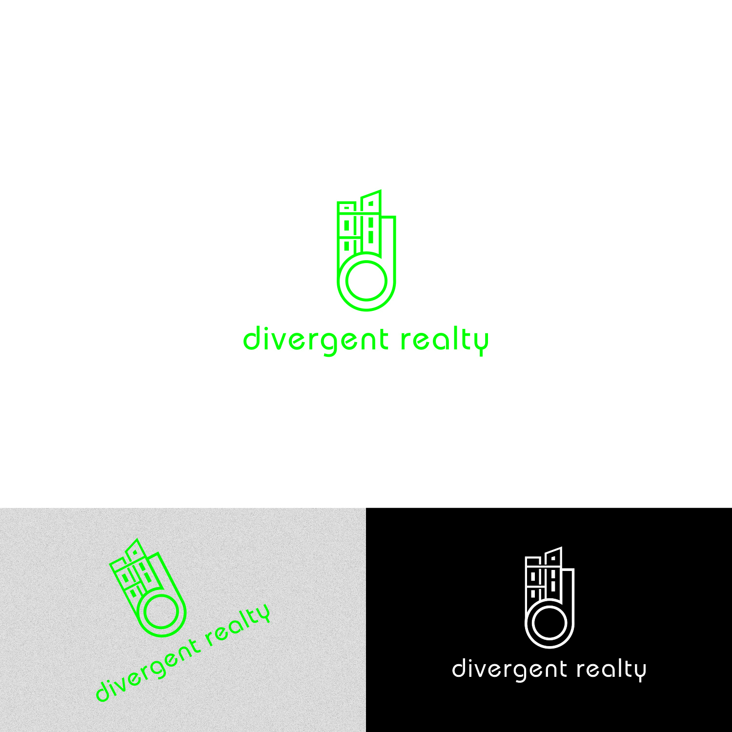 Design de Logo par Mohits27 pour Divergent Realty  | Design #14807196