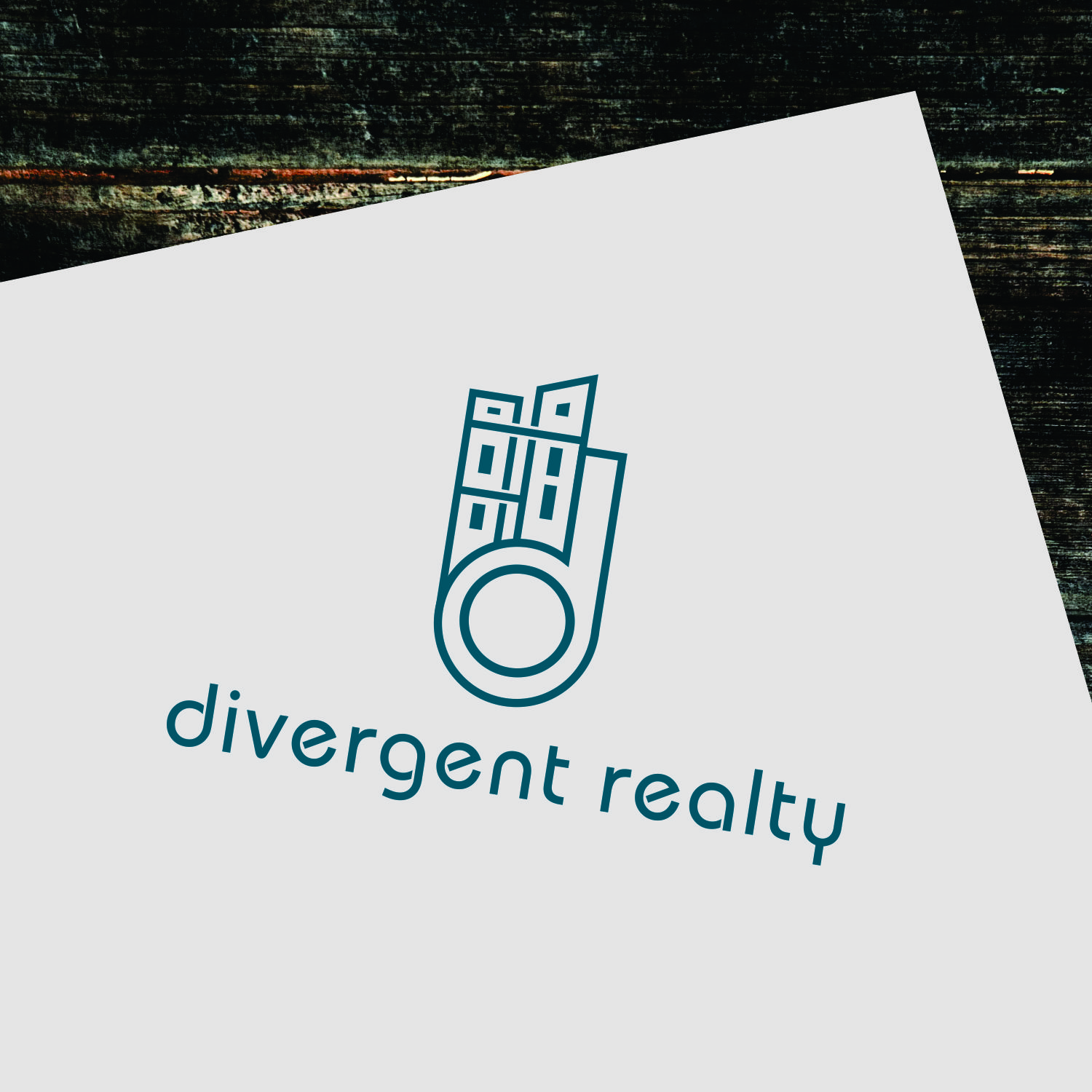 Logo Design by Mohits27 for Divergent Realty  | Design #14807634