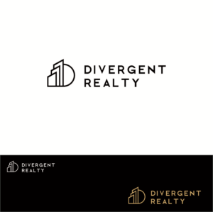 Logo Design by Mohits27 for Divergent Realty  | Design: #14821105