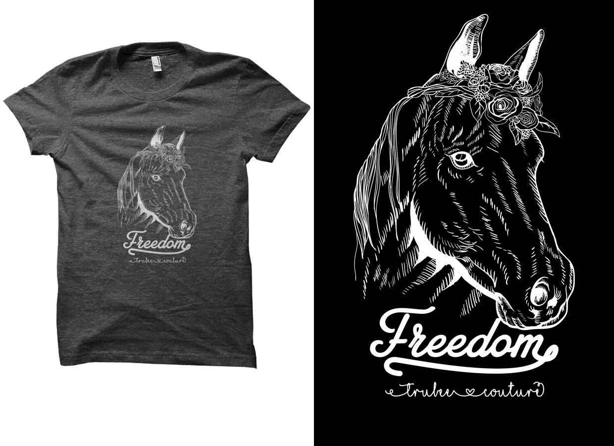 Diseño de Camiseta por cithuwill para Trubee Couture | Diseño #14725488