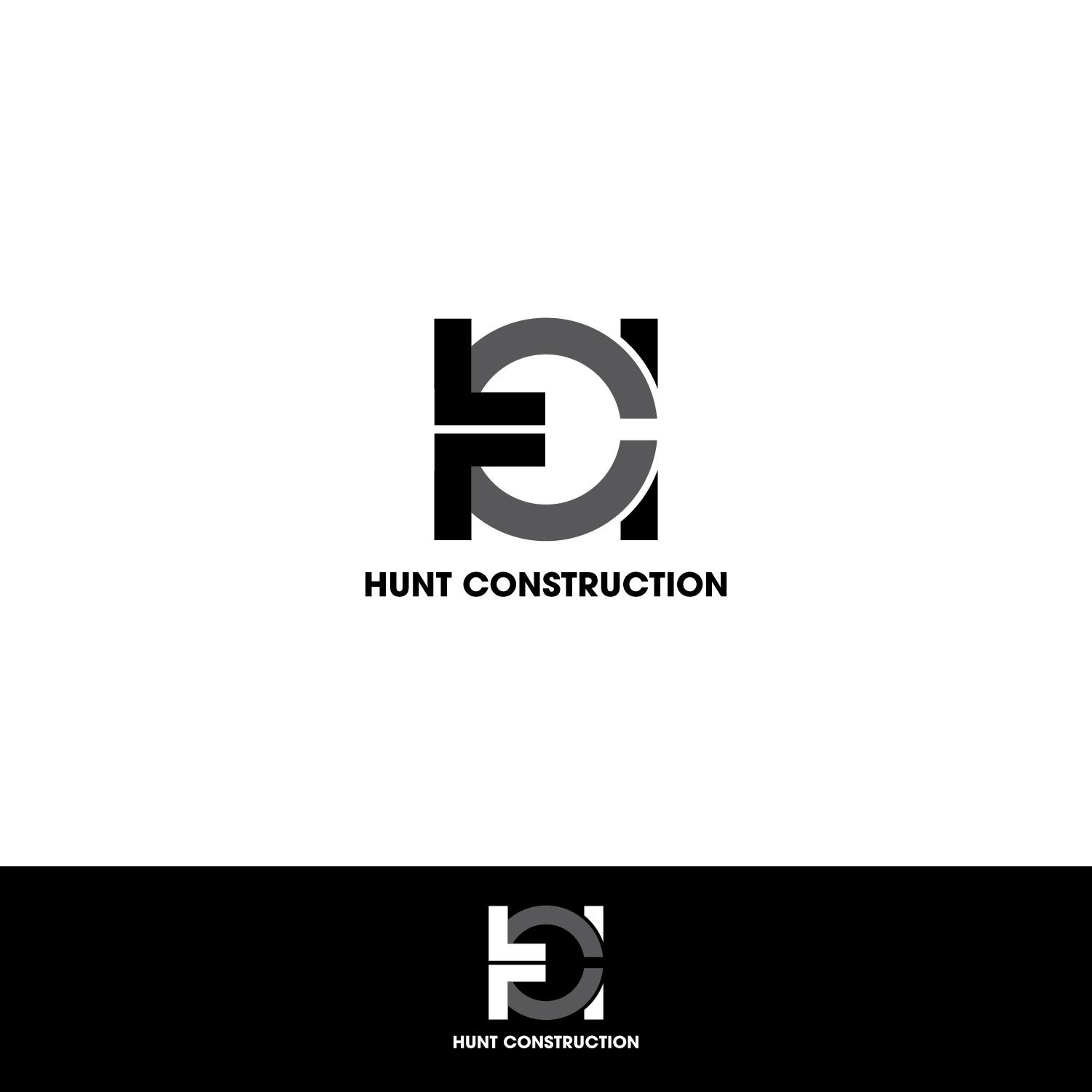 Logo Design by anshtoyj for Doug Hunt Construction  | Design #14691765