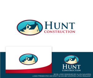 Logo Design by alvinnavarra for Doug Hunt Construction  | Design: #14693511