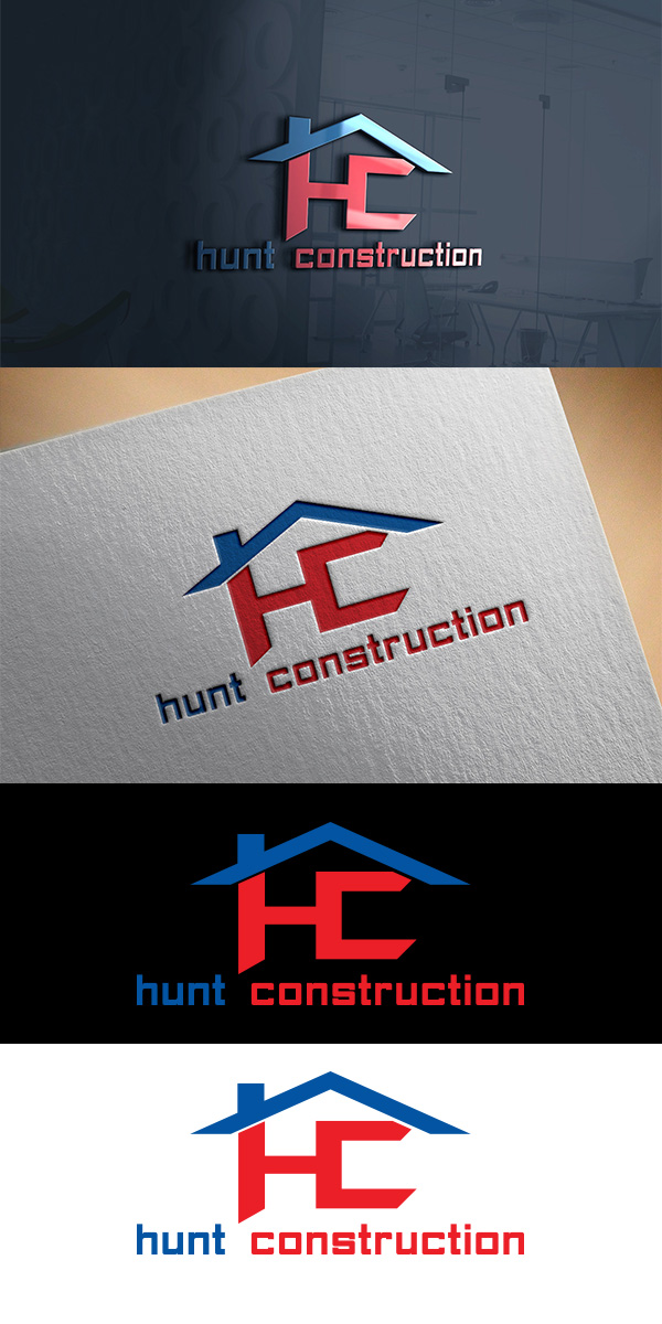Logo Design by king solangi for Doug Hunt Construction  | Design #14691218
