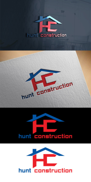 Logo Design by king solangi for Doug Hunt Construction  | Design: #14691218