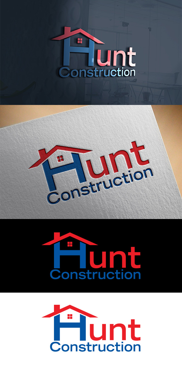 Logo Design by king solangi for Doug Hunt Construction  | Design #14691219