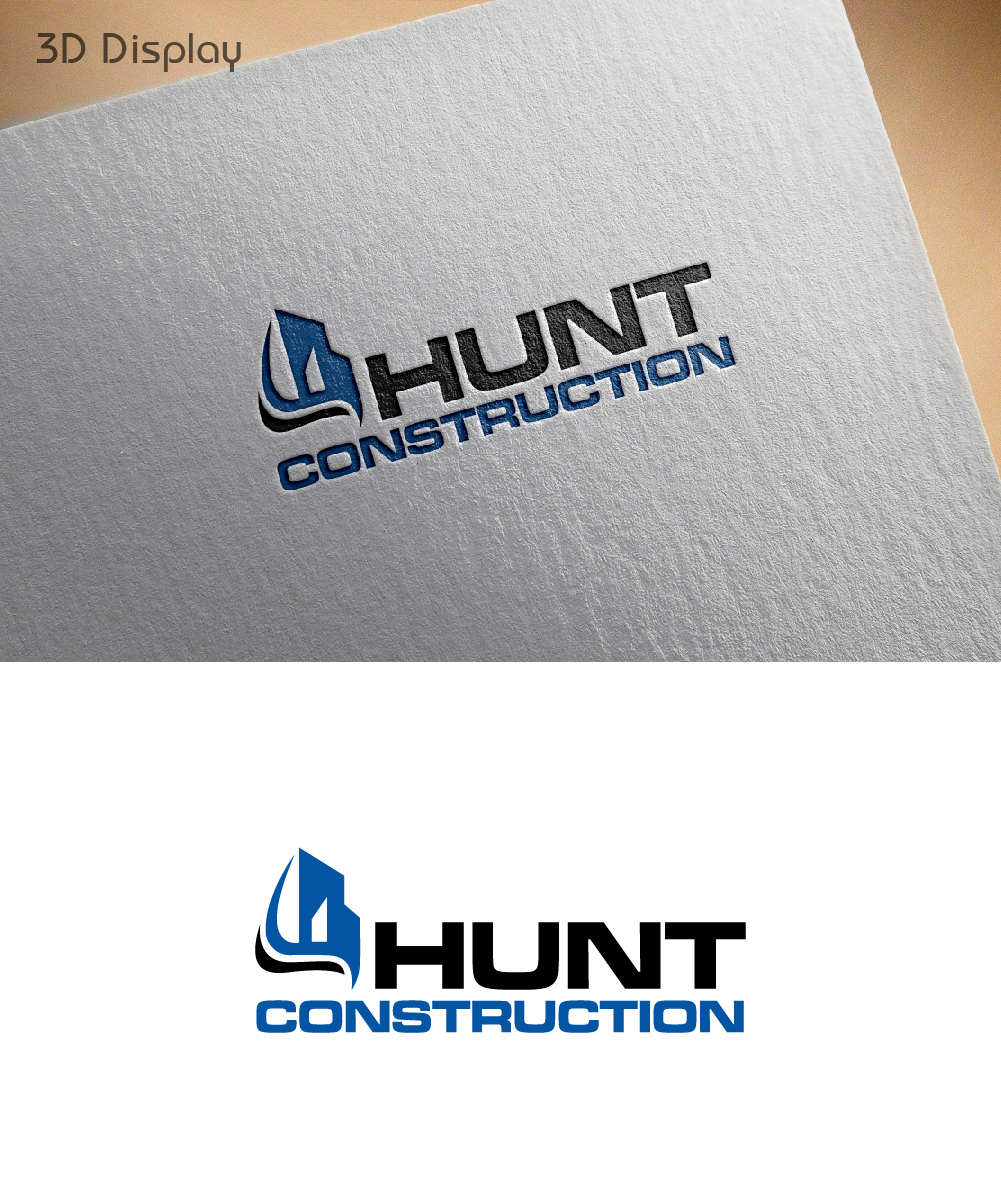 Logo Design by sourcead23 for Doug Hunt Construction  | Design #14701810