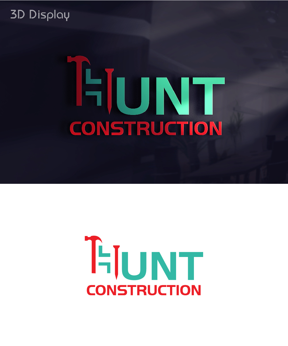 Logo Design by sourcead23 for Doug Hunt Construction  | Design #14701812