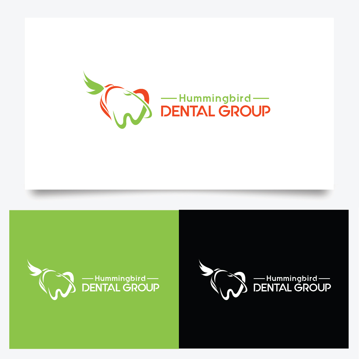 Logo Design by deba1980 for Hummingbird Dental Group | Design #14781216