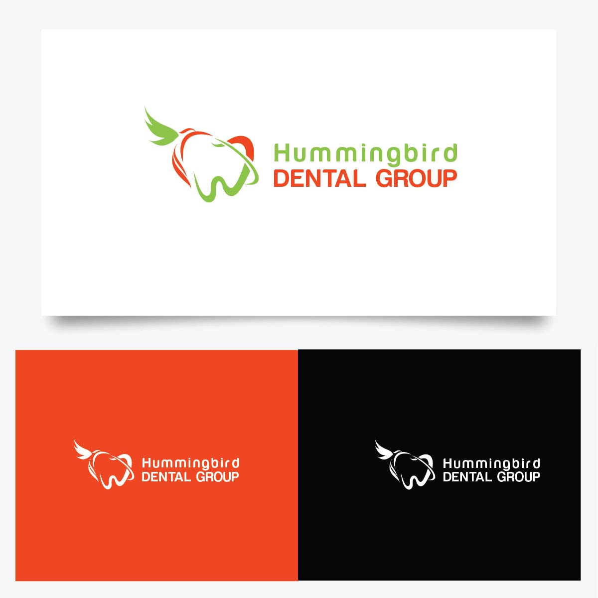 Diseño de Logo por deba1980 para Hummingbird Dental Group | Diseño #14808437
