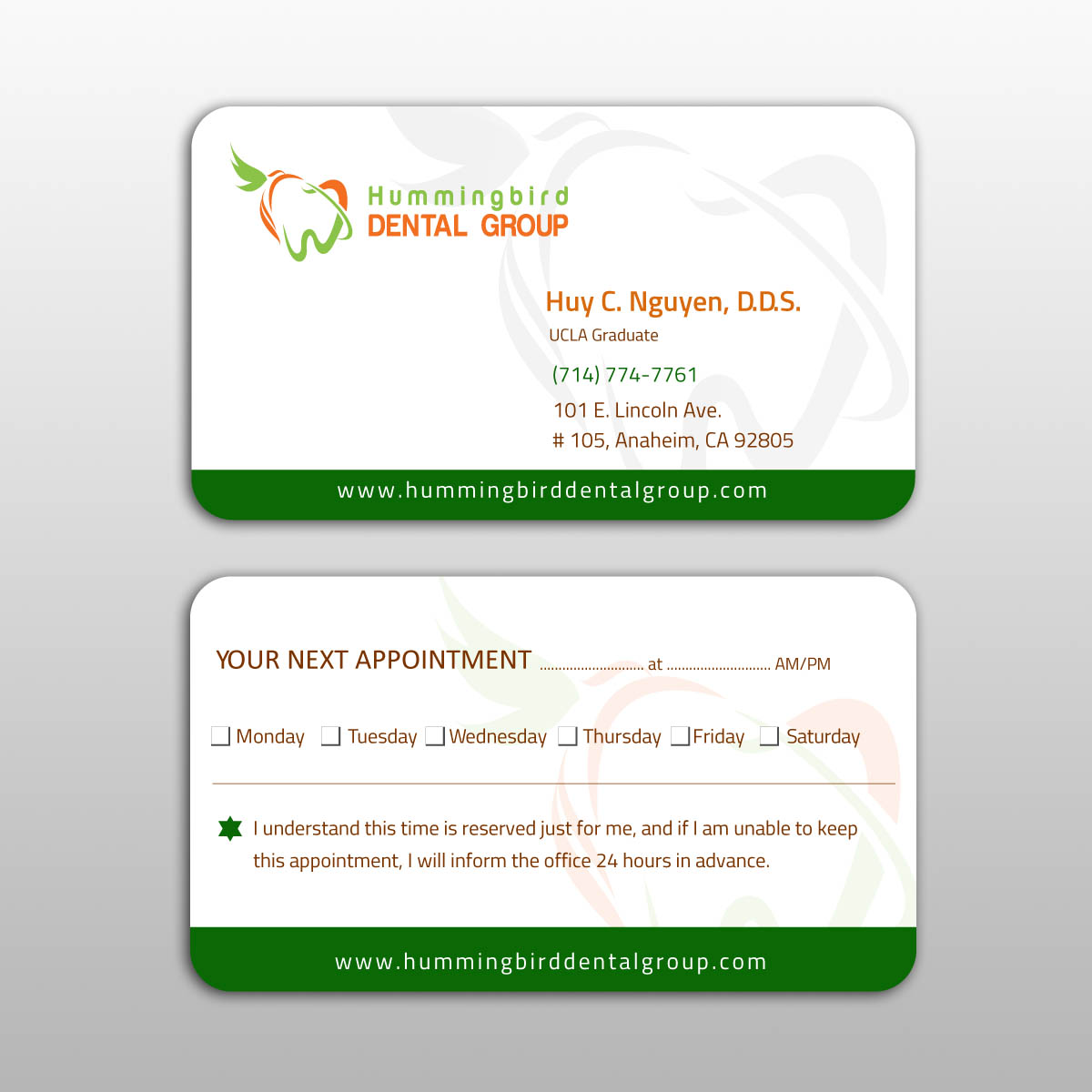 Logo Design by deba1980 for Hummingbird Dental Group | Design #14929576