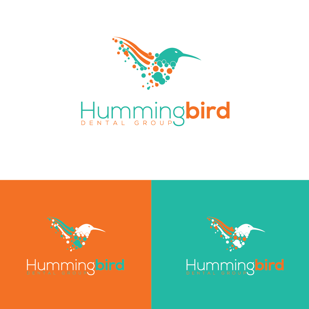 Logo Design by Nikola Velickovic for Hummingbird Dental Group | Design #14693216