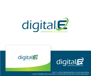 Logo Design by alvinnavarra for digitalE | Design: #14696578