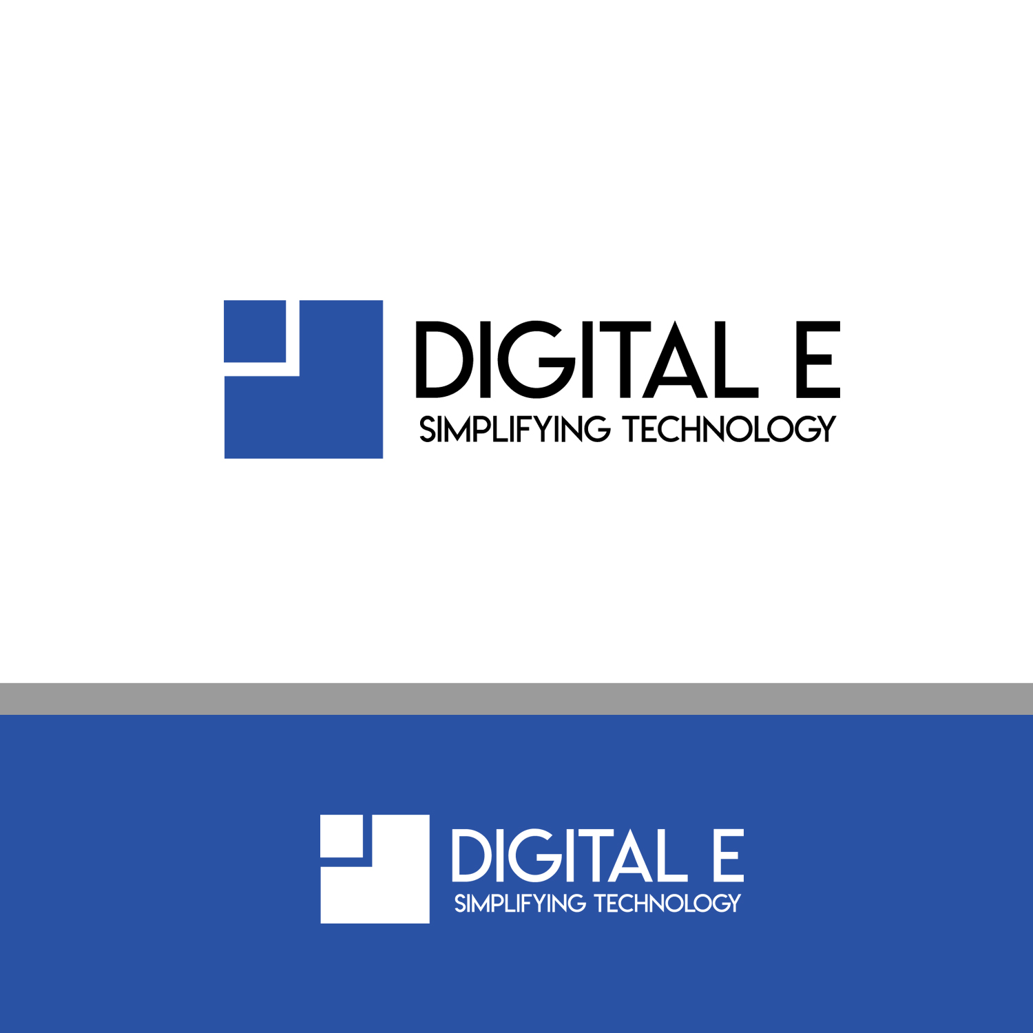Logo Design by Tasmad for digitalE | Design #14702410