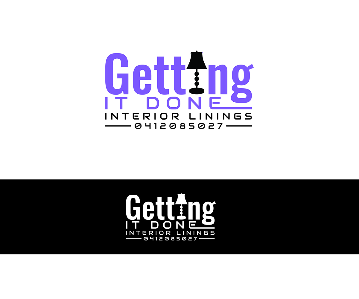 Diseño de Logo por eMARK para Getting it done interior linings | Diseño #14755231