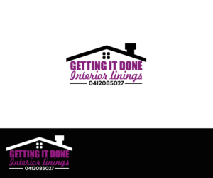 Logo Design by Fairylogic for Getting it done interior linings | Design #14717302