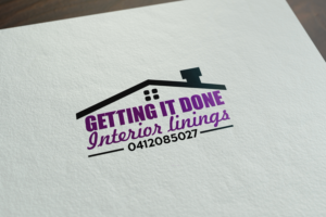 Logo Design by FLoc! Studio for Getting it done interior linings | Design: #14727248