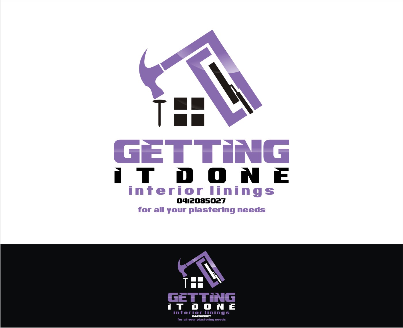 Diseño de Logo por Soul Light para Getting it done interior linings | Diseño #14701491