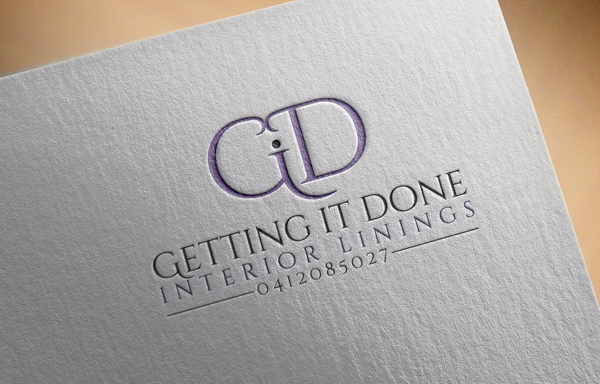 Diseño de Logo por tani_sha321 para Getting it done interior linings | Diseño #14708099