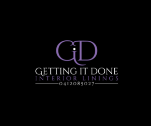 Logo Design by tani_sha321 for Getting it done interior linings | Design: #14708100