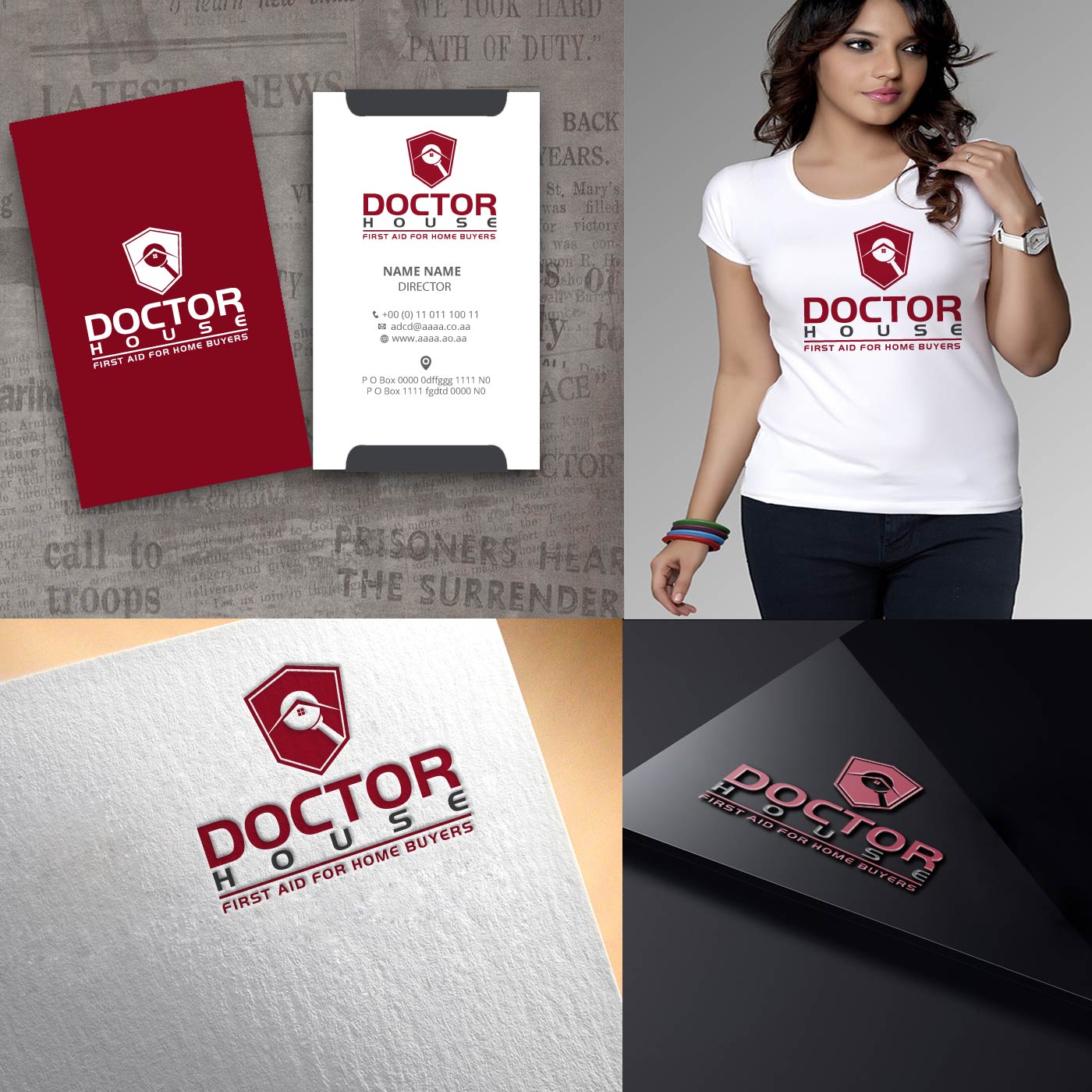 Logo-Design von zebronicgraphic für Doctor House d.o.o. | Design #14788569