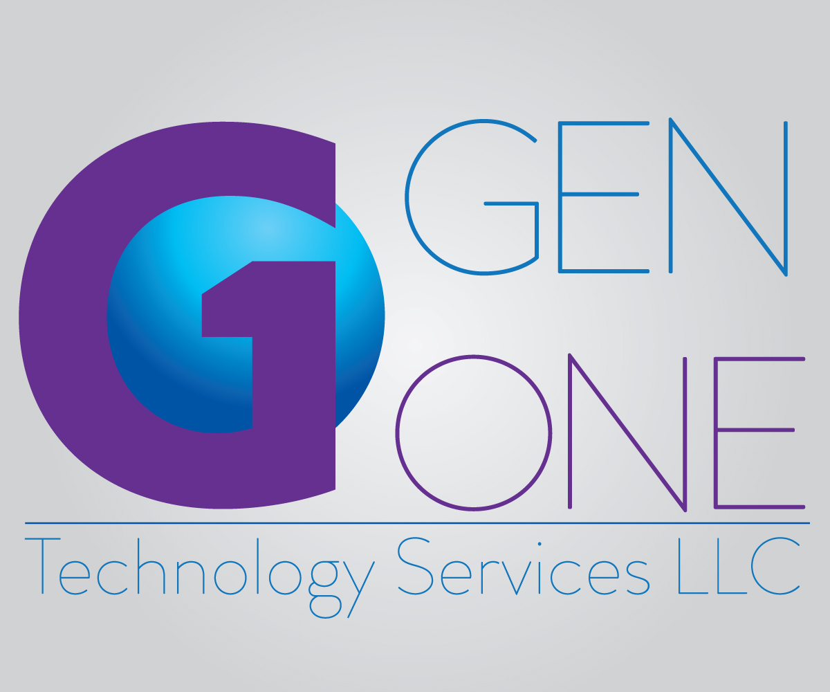 Logo Design by Kings Bishop Design for GenOne Technology Services LLC | Design #3132439