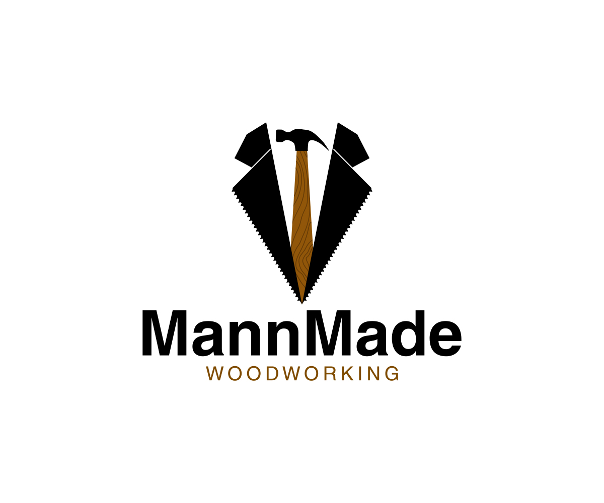 Logo Design by Machill for MannMade Woodworking | Design #15025024