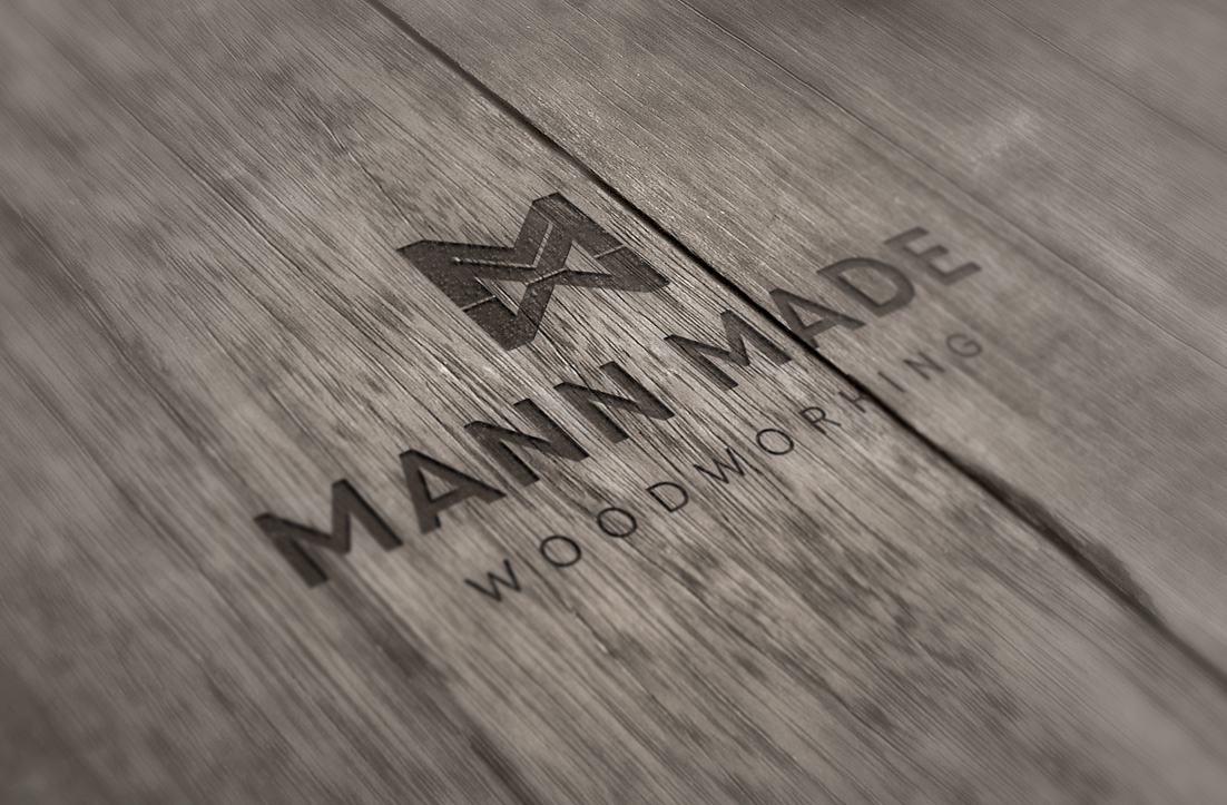 Logo Design by GLDesigns for MannMade Woodworking | Design #14710801
