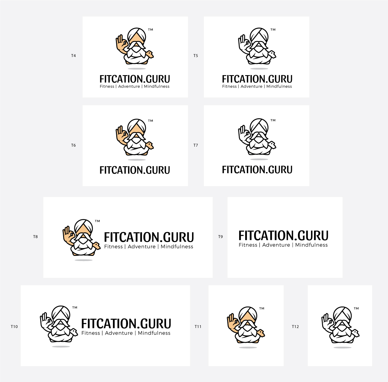 Logo Design by somani for Fitcation Guru | Design #14877165