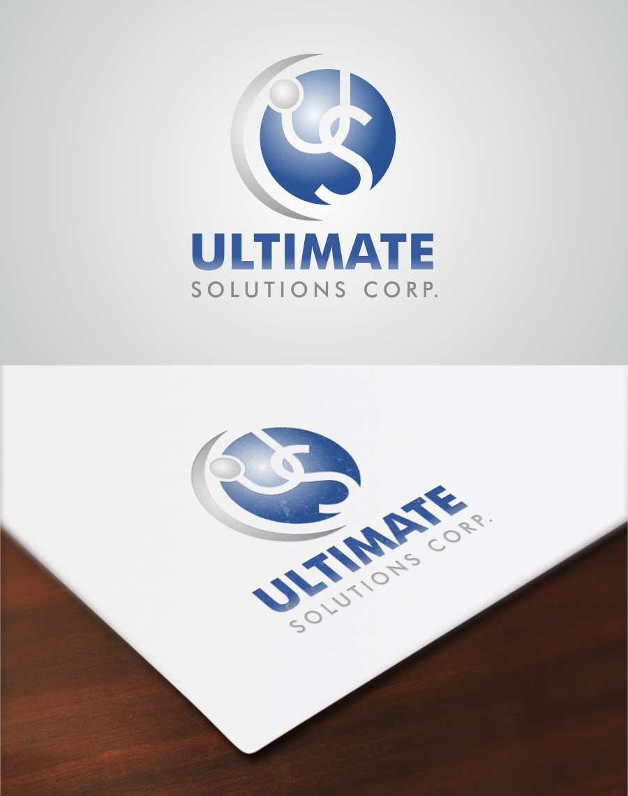 Logo Design by metropolutan.rimba for Ultimate Solutions Corp | Design #14704413