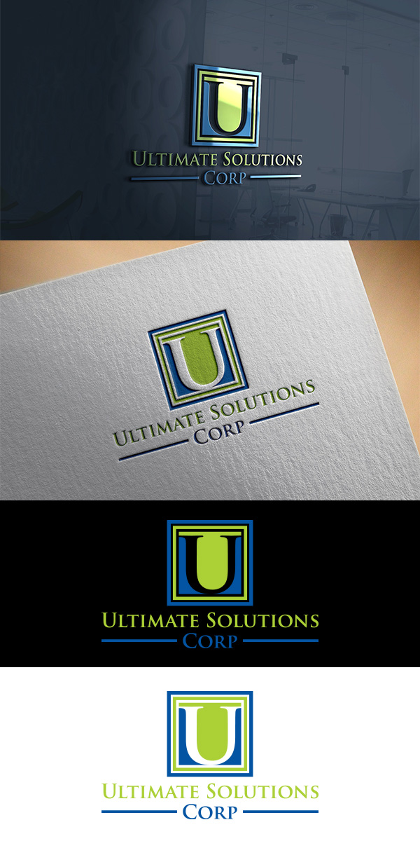 Logo Design by king solangi for Ultimate Solutions Corp | Design #14711575