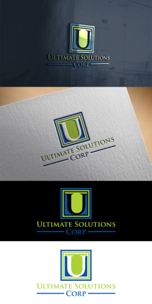 Logo Design by king solangi for Ultimate Solutions Corp | Design: #14711575