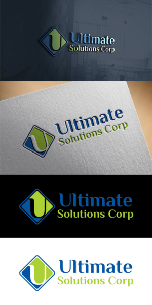 Logo Design by king solangi for Ultimate Solutions Corp | Design: #14711577