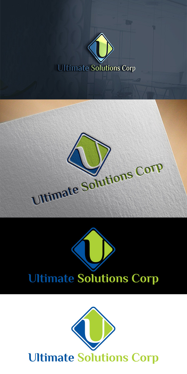 Logo Design by king solangi for Ultimate Solutions Corp | Design #14711578