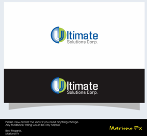 Logo Design by Mariono Fx for Ultimate Solutions Corp | Design: #14712187