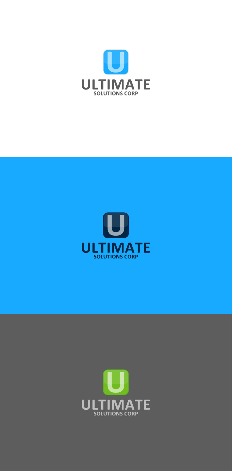 Logo Design by lucky time for Ultimate Solutions Corp | Design #14713438